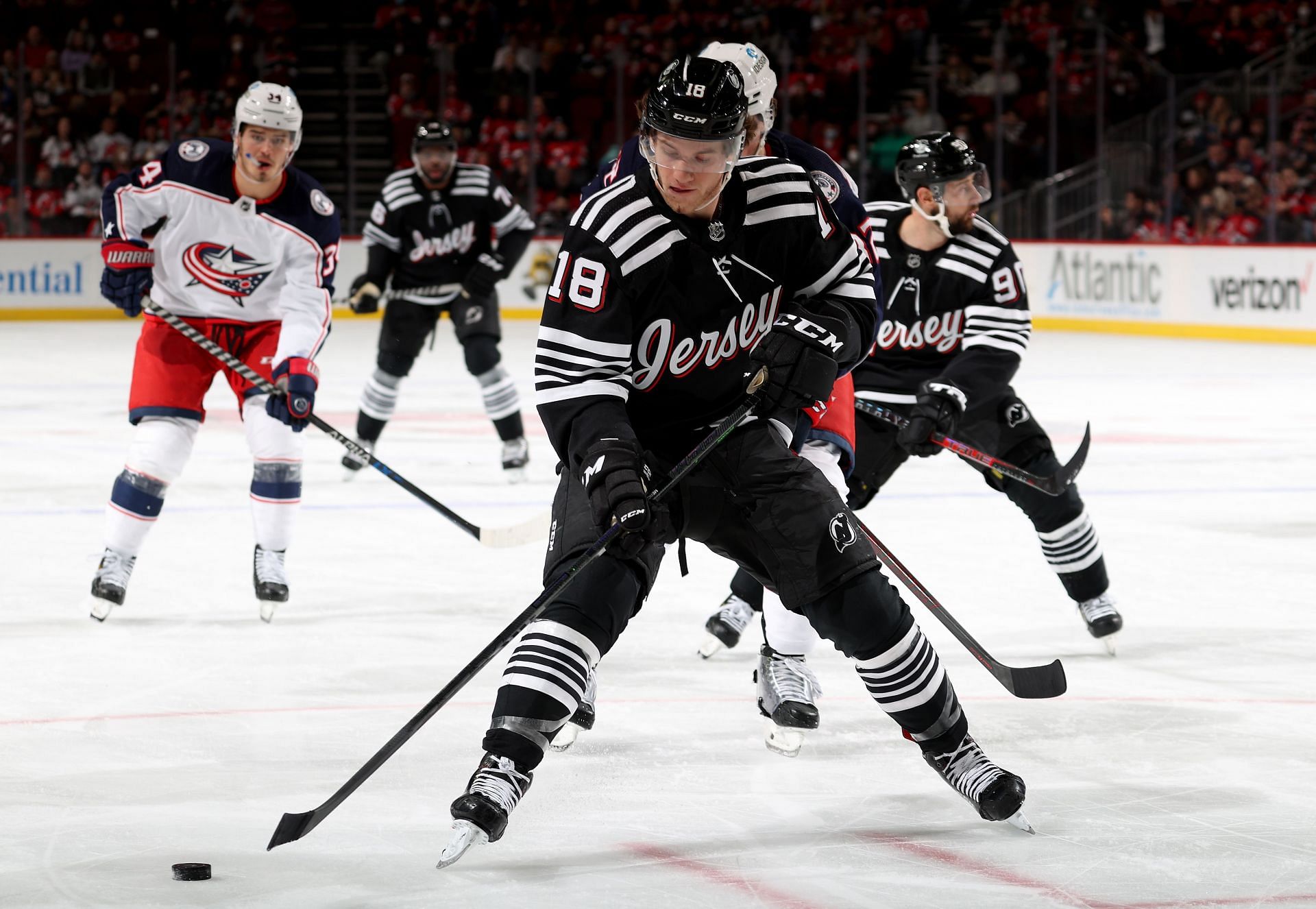 Columbus Blue Jackets v New Jersey Devils