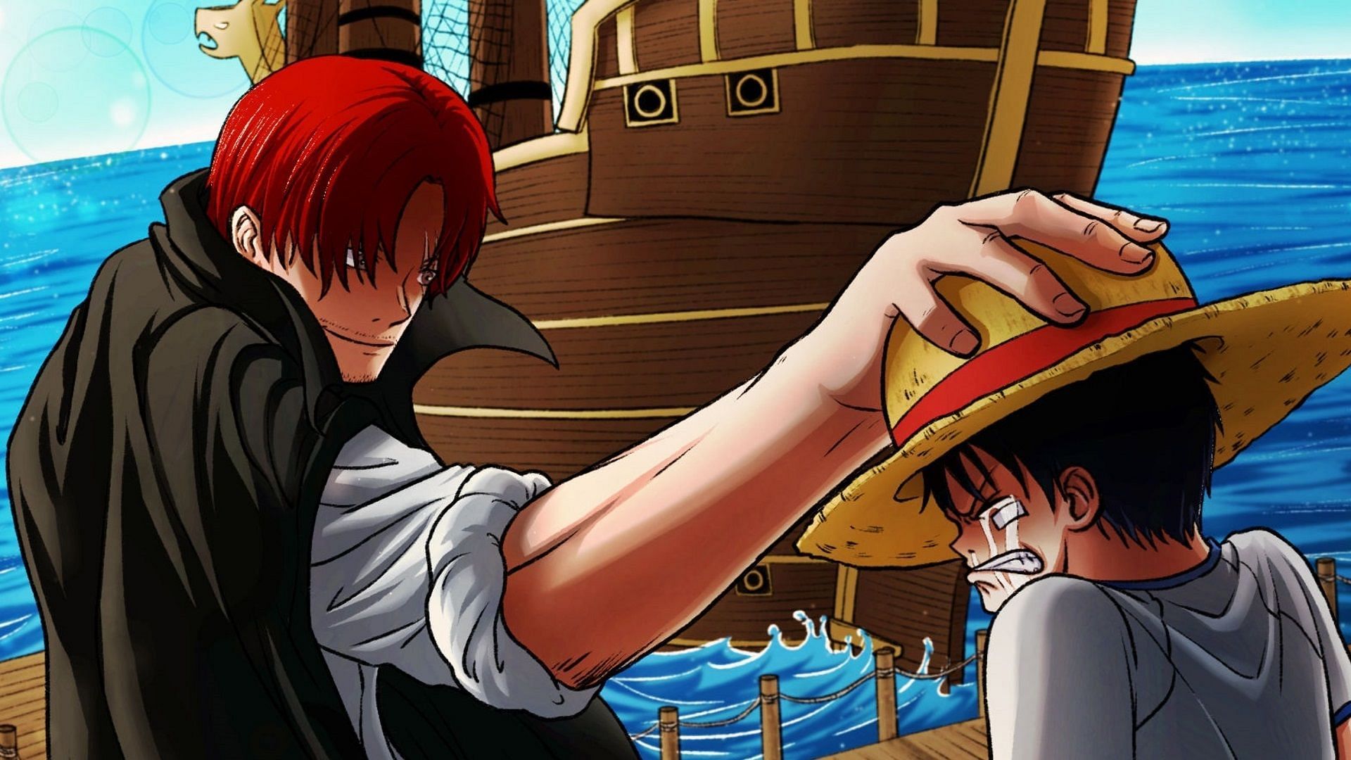 Shanks is the one who inspired Luffy to become a pirate and start his adventure (Image via Eiichiro Oda/Shueisha, One Piece)