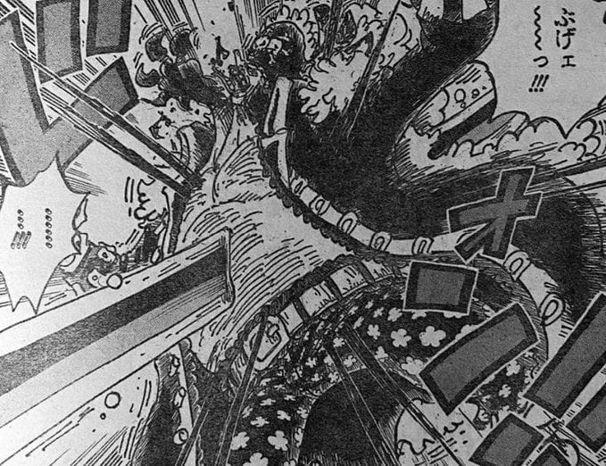One Piece Chapter 1064 furthers similarities between Luffy and Blackbeard