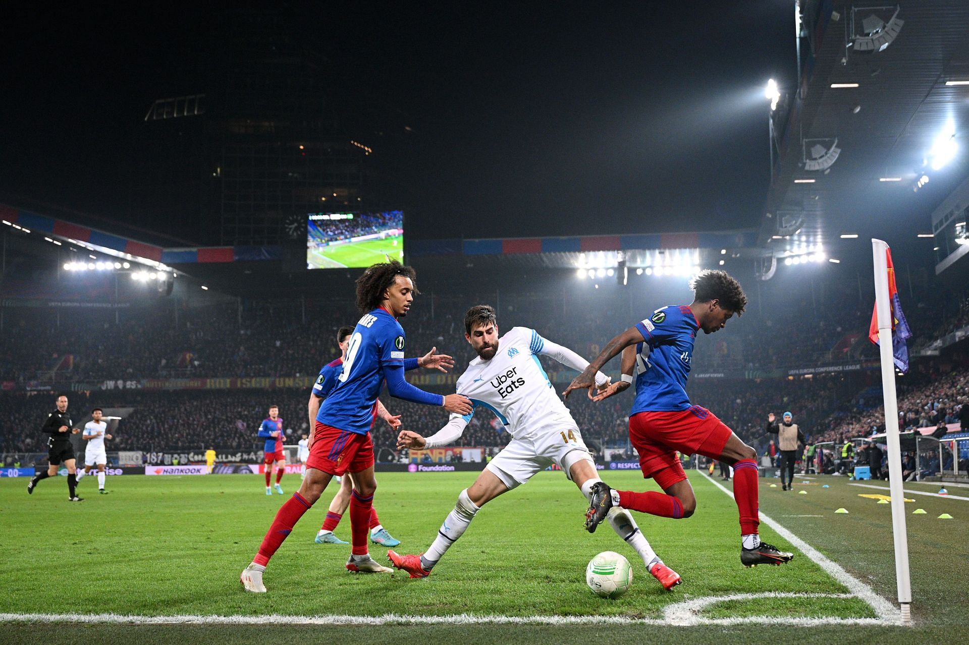 FC Basel v Olympique Marseille: Round of 16 Leg Two - UEFA Europa Conference League