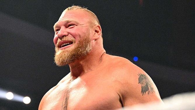 WWE NXT superstar teases bringing in Brock Lesnar as mystery partner