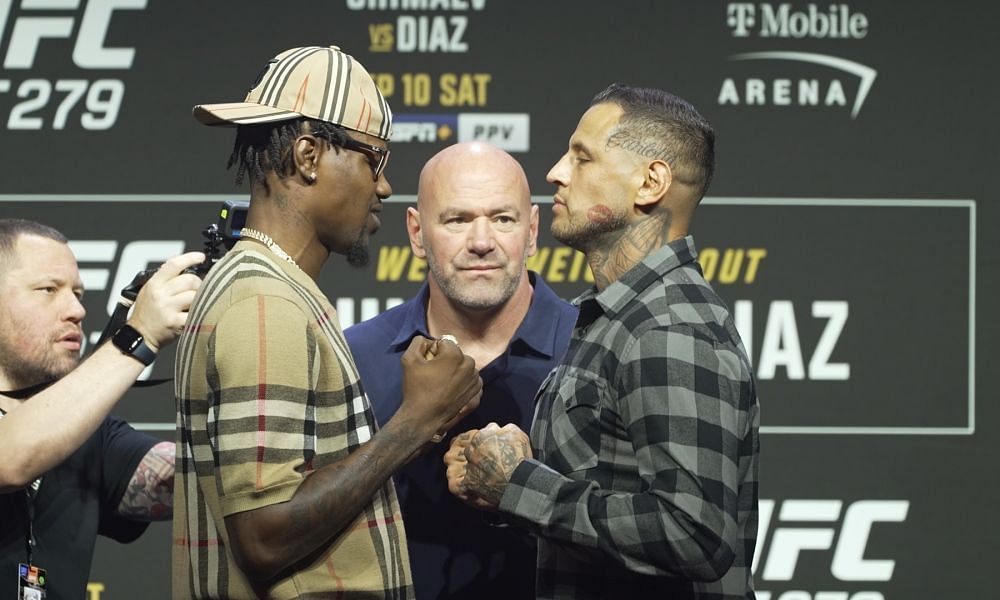 Kevin Holland and Daniel Rodriguez ended up being the only fighters to appear at UFC 279's press conference