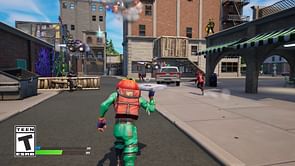 Fortnite: Throw a Pizza Party at Grim Gambles or Reality Tree