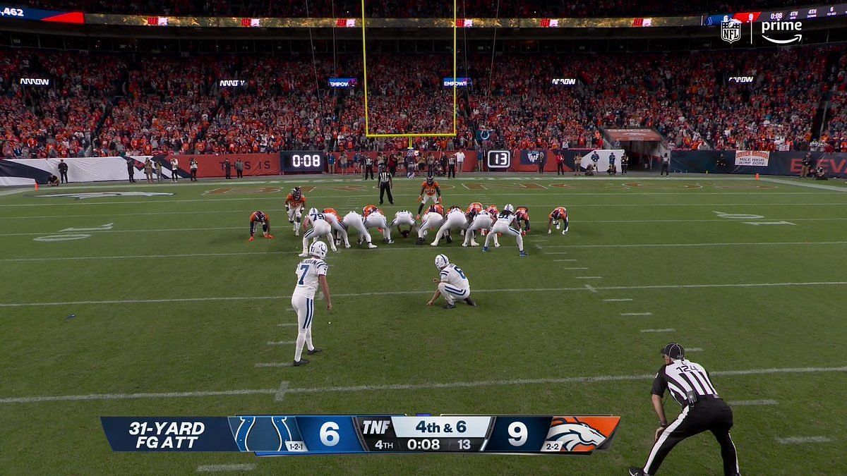 Colts vs. Broncos final score, results: Indy wins FG-fest in OT