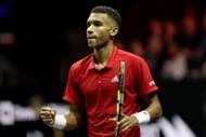 Felix Auger-Aliassime at the 2022 Laver Cup.