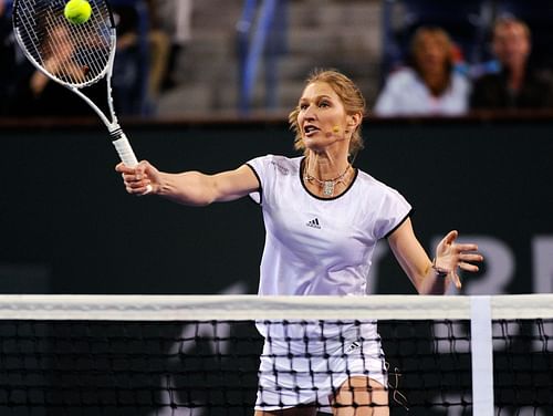 Steffi Graf during a charity event in 2010.