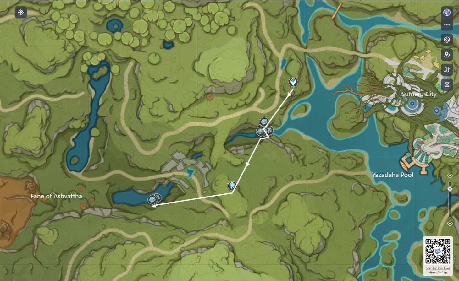 Genshin Impact Kalpalata Lotus locations Easiest farming guide for