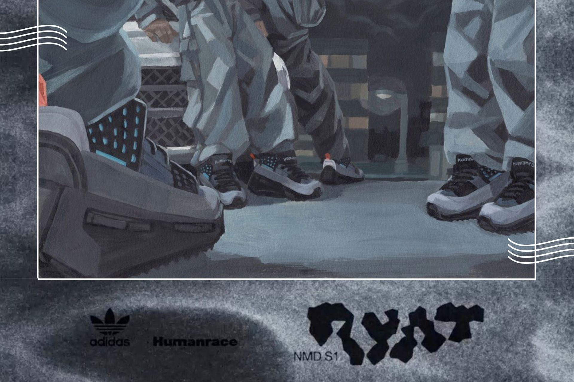 Adidas Originals x Pharrell Williams NMD S1 RYAT 