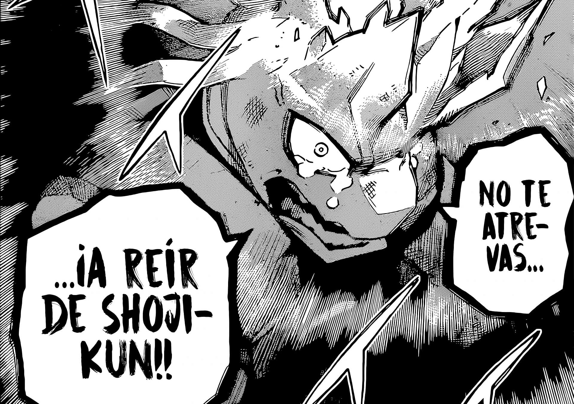 Koda in My Hero Academia chapter 371 (Image via Shueisha)