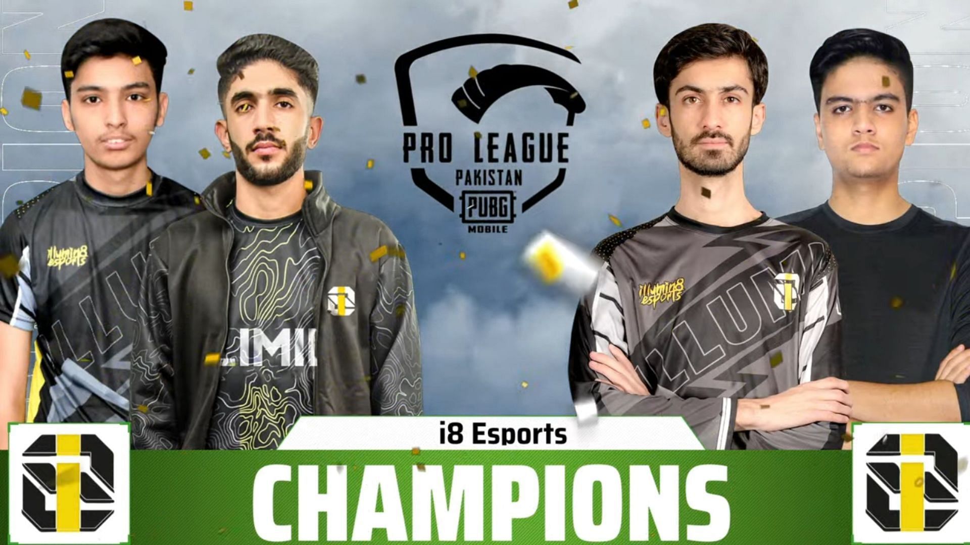 i8 Esports won PMPL Pakistan Fall (Image via PUBG Mobile)