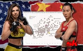 Statistic reveals Mackenzie Dern's upcoming opponent Yan Xiaonan's striking volume is on par with some of the most elite strikers in the UFC