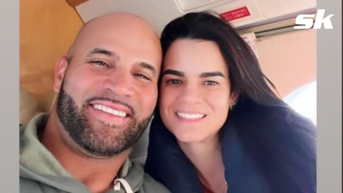 "Congratulations, Tito, I love you" - MLB All-Star Albert Pujols' new lady-love, Nicole Fernandez, took to Instagram to laud Cardinals living legend on his 700th career home run