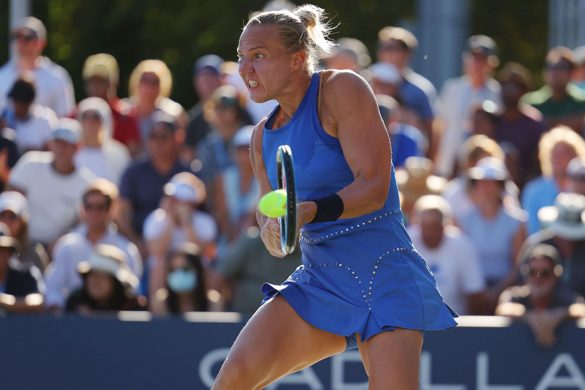 Kaia Kanepi will look to make her second final of the season