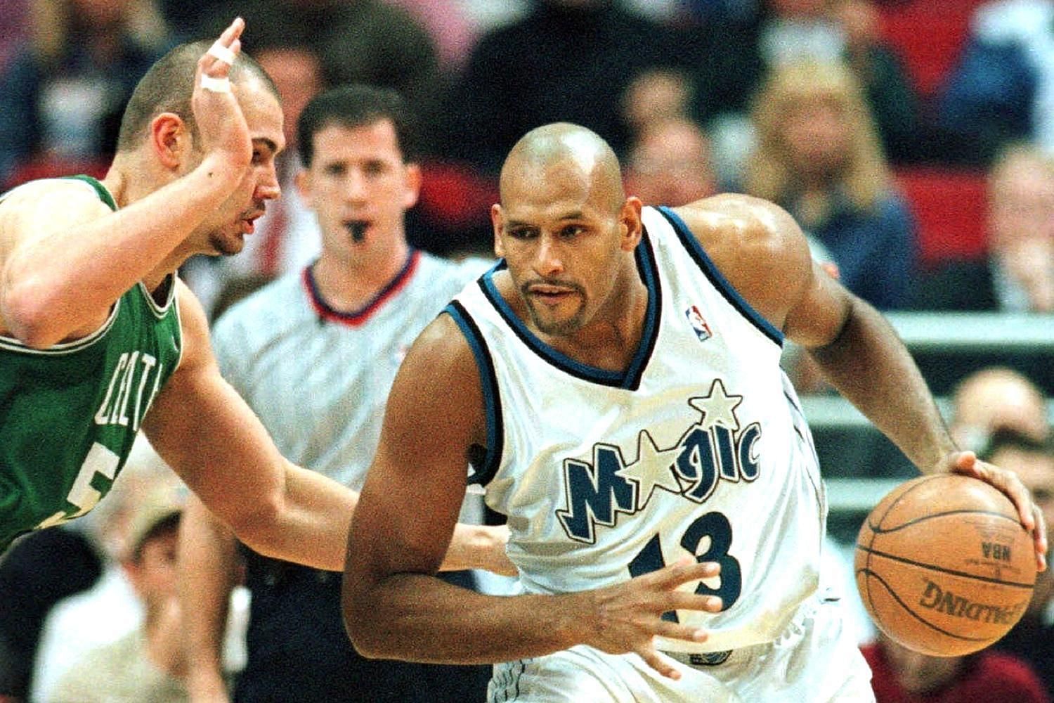 John Amaechi played a few seasons in the NBA and admitted he was gay four years after retirement. [photo: The Times]