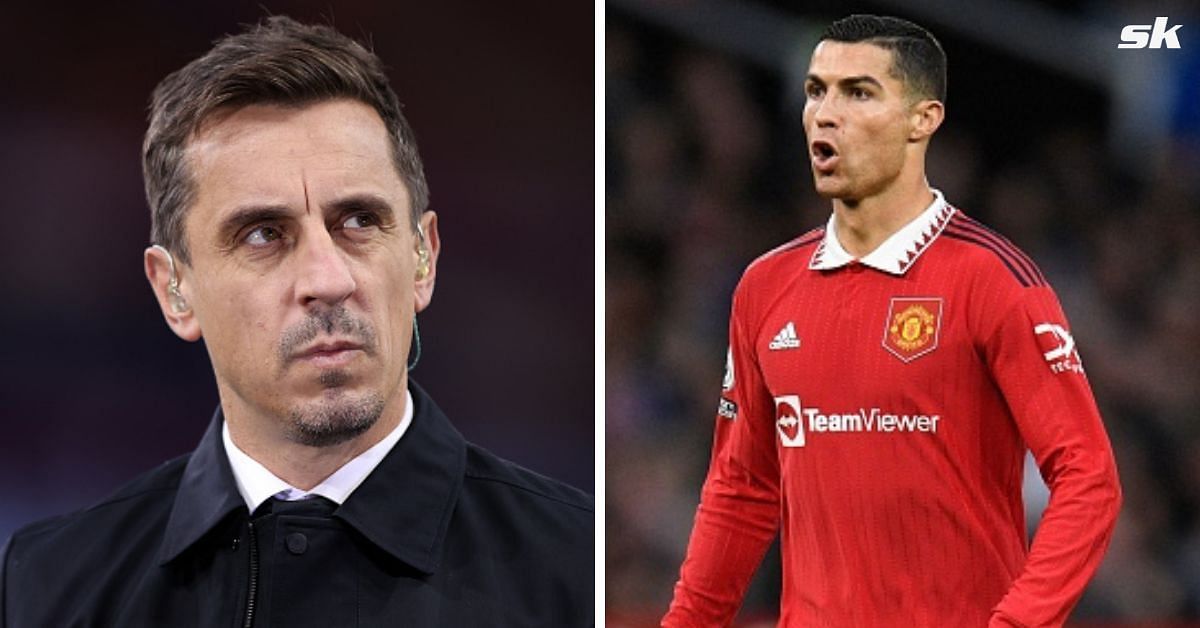 Watch: Manchester United superstar Cristiano Ronaldo ignores Gary Neville ahead of West Ham clash
