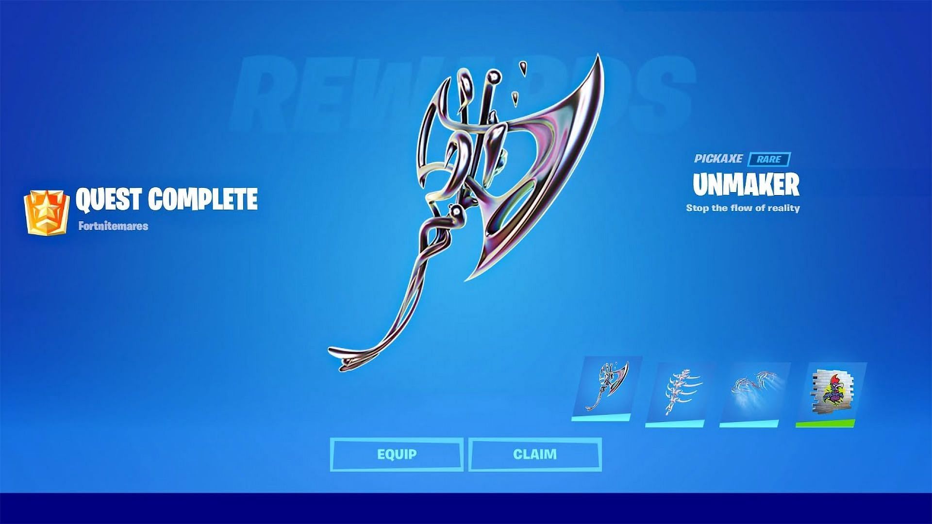 Fortnitemares pickaxe