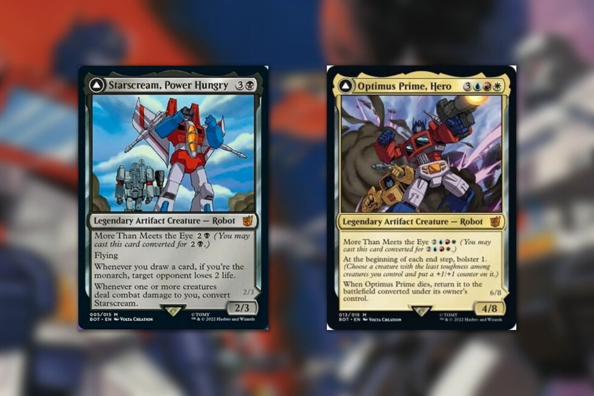 The Robots in Disguise are coming to Magic: The Gathering as a part of the next major expansion (Image via Wizards of the Coast)