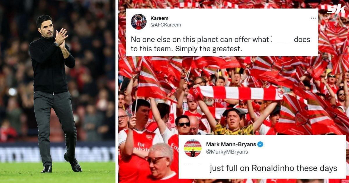 Fans heaped praise on Arsenal midfielder Granit Xhaka