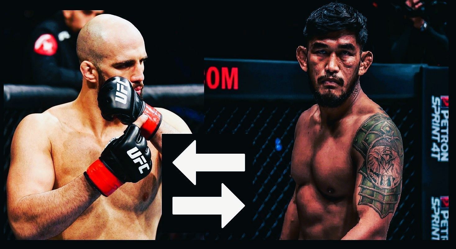 Volkan Oezdemir (left) and Aung La N Sang (right) [Images via @volkan_oezdemir &amp; @aunglansang on Instagram]