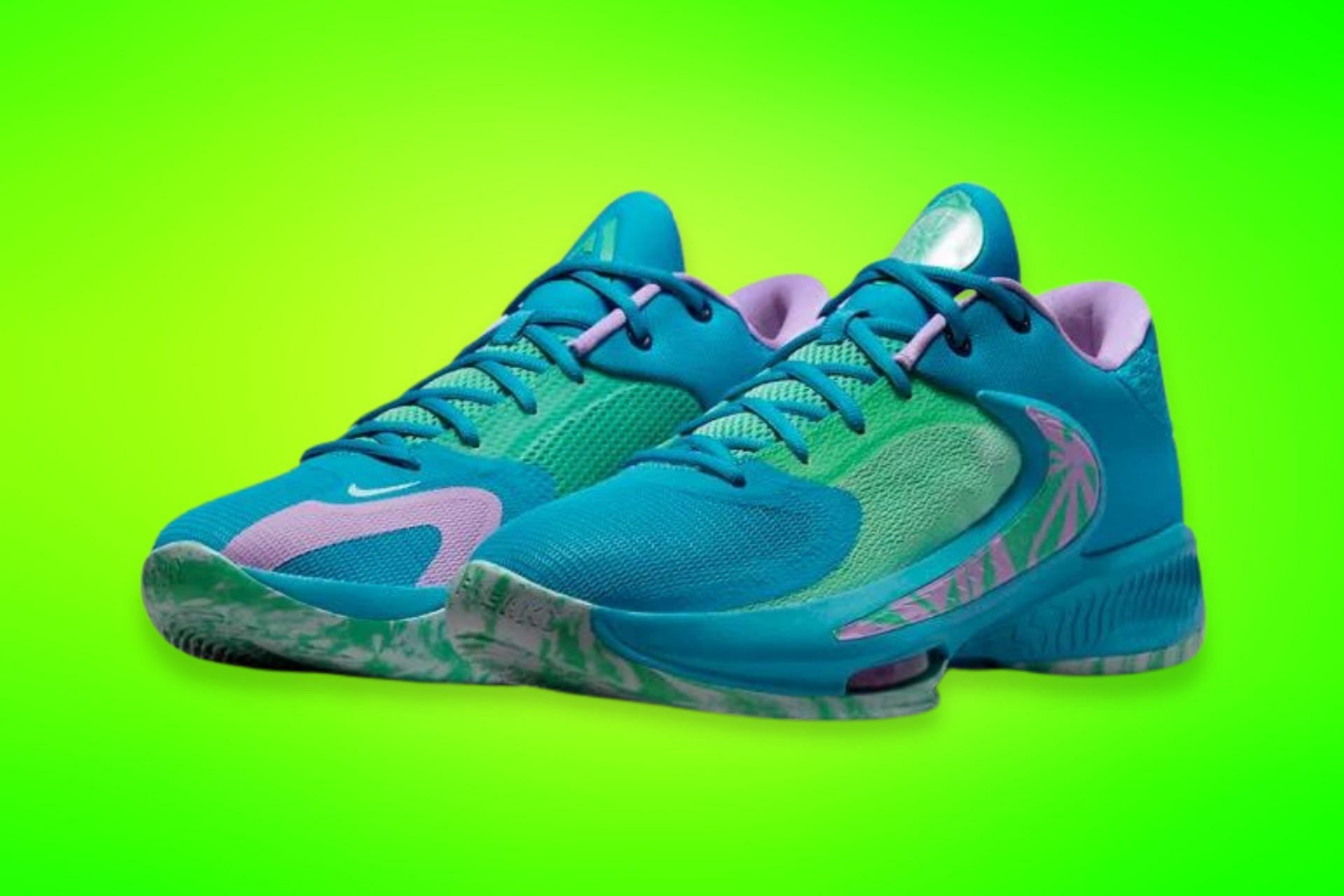 Nike Zoom Freak 4 Birthstone shoes (Image via Nike)