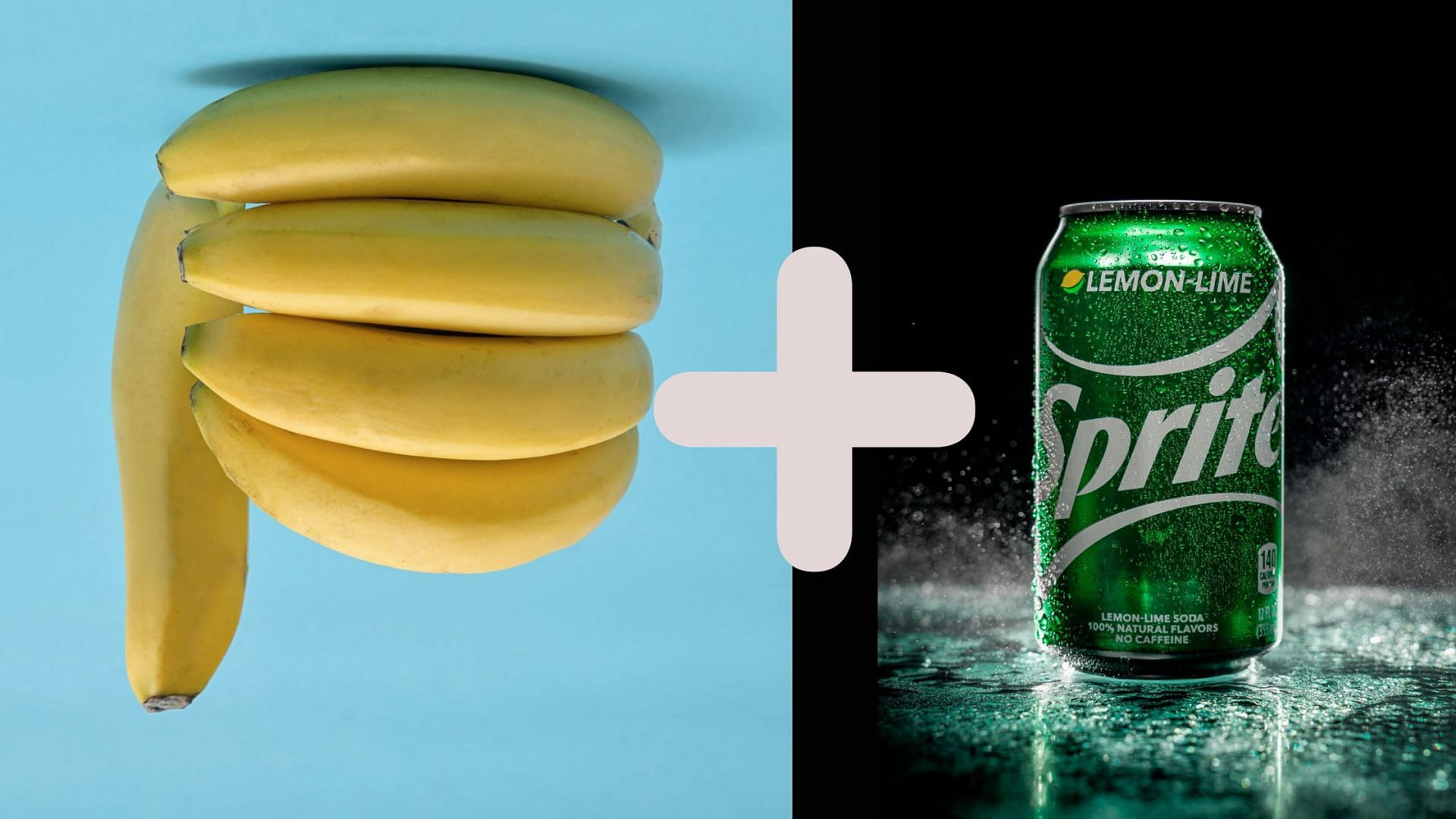 Banana and sprite