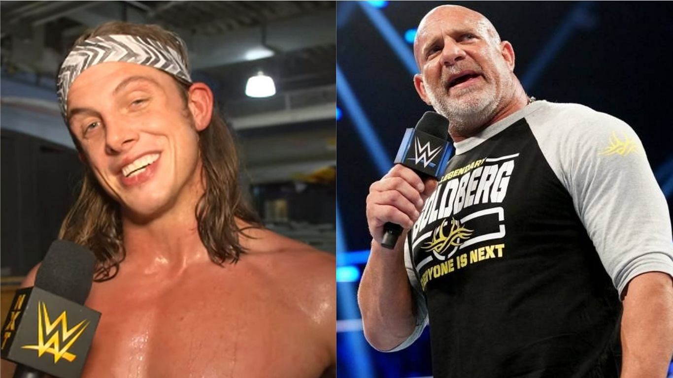 Matt Riddle and Goldberg have had some interesting confrontations.