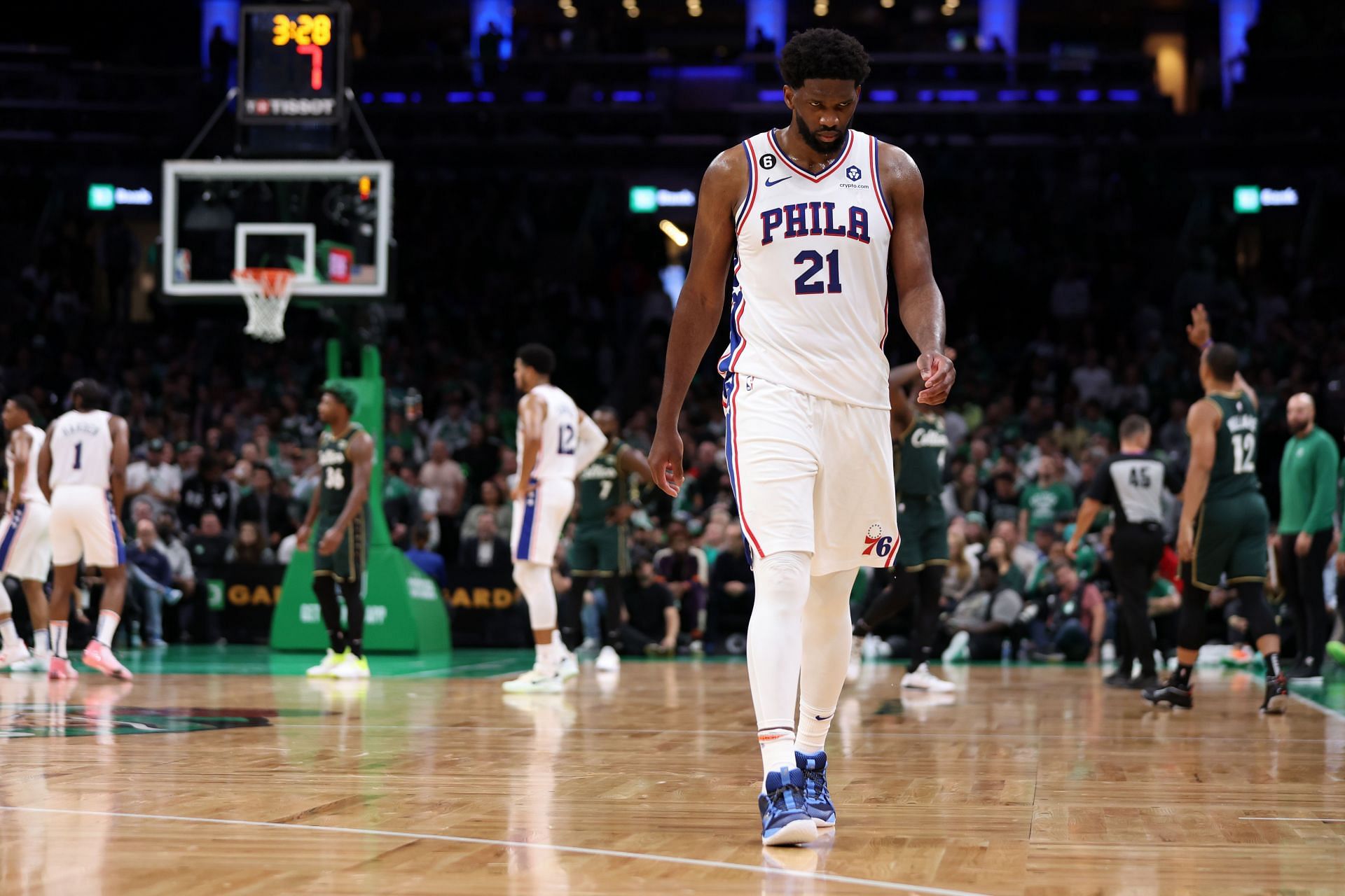 Philadelphia 76ers v Boston Celtics