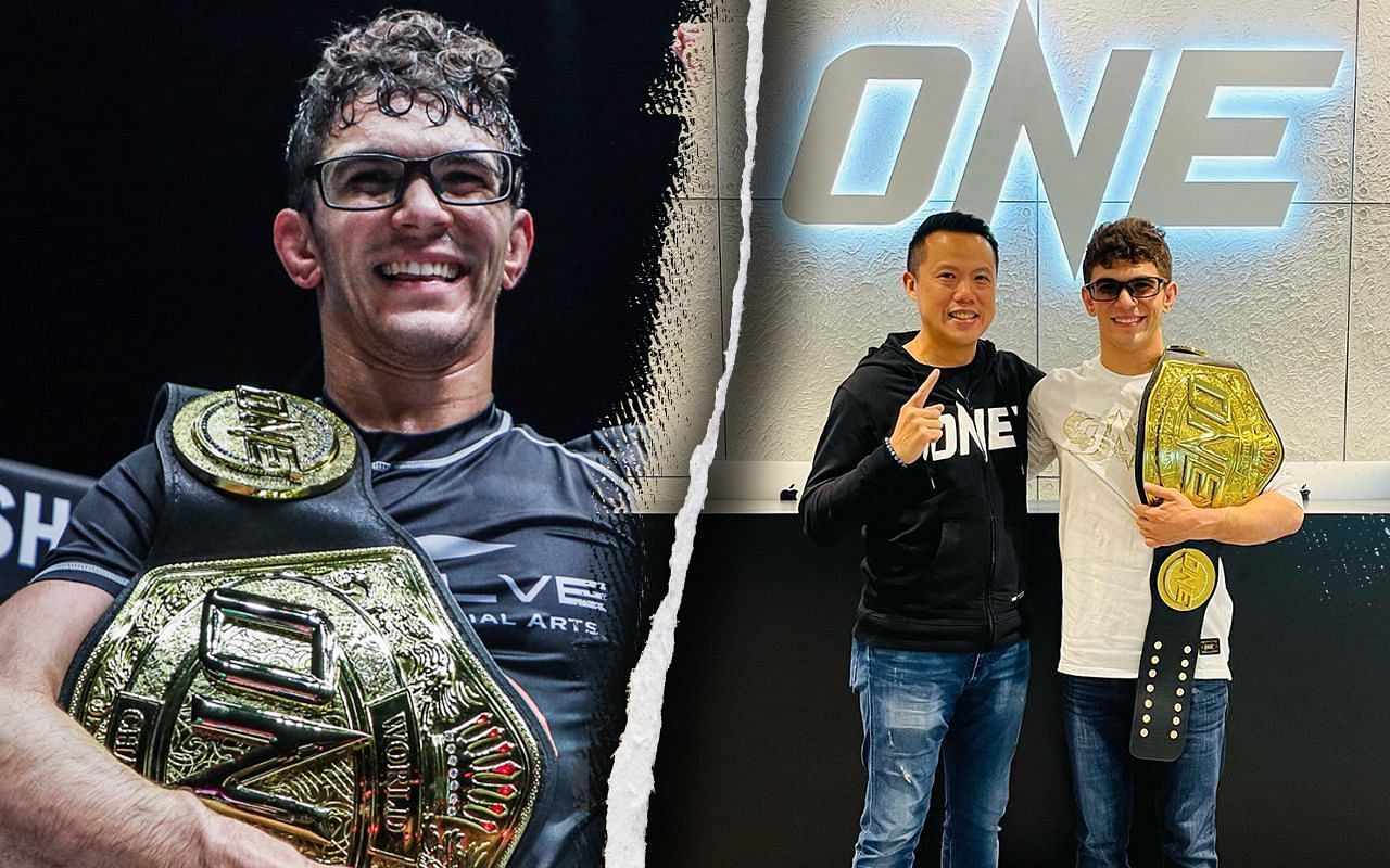 Mikey Musumeci drops by ONE Championship corporate offices