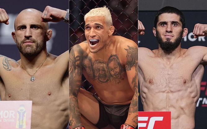 Islam Makhachev will try not to engage if Charles Oliveira pulls guard, says Alexander Volkanovski