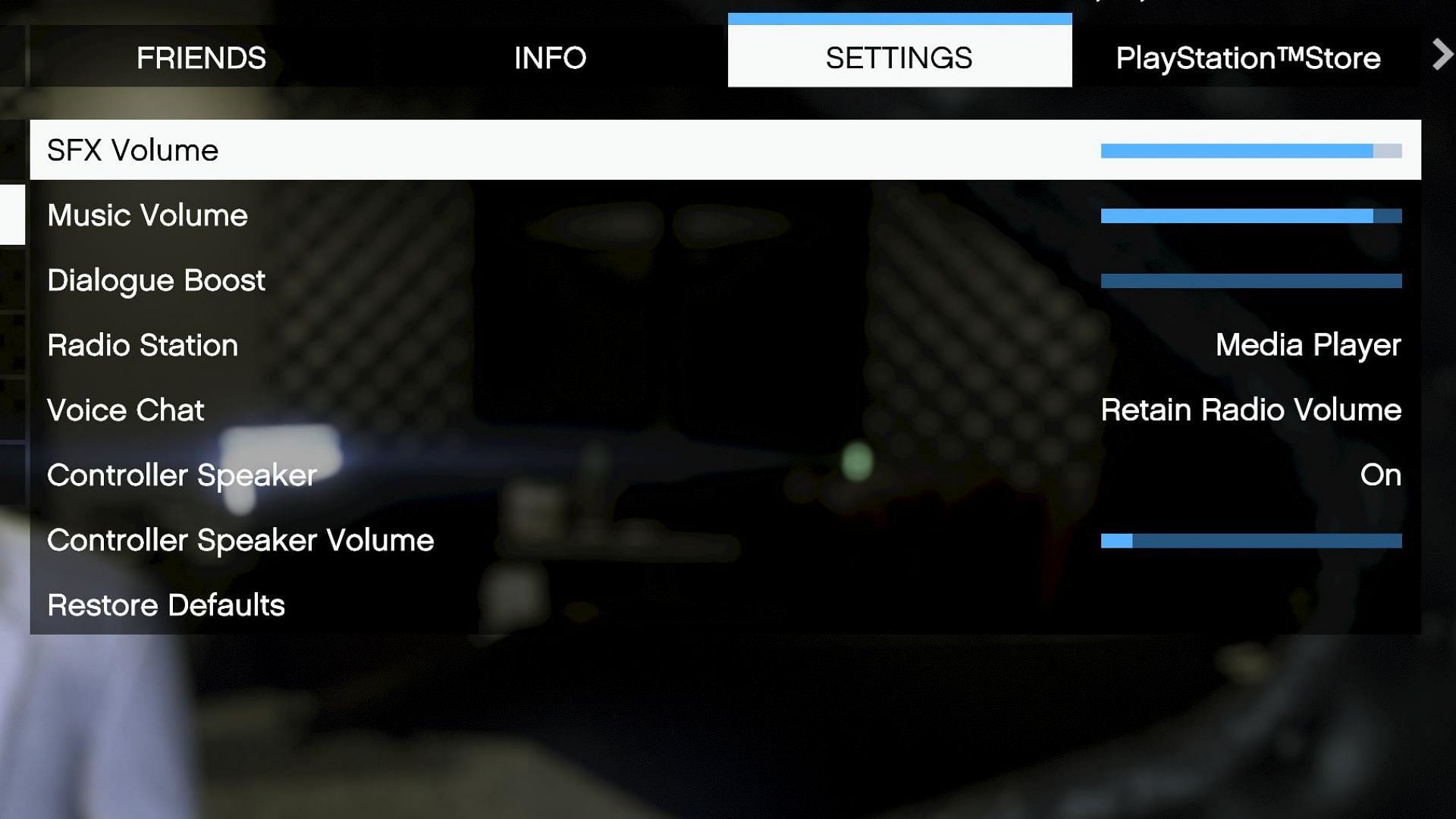You might also need to adjust your volume settings (Image via Rockstar Games)