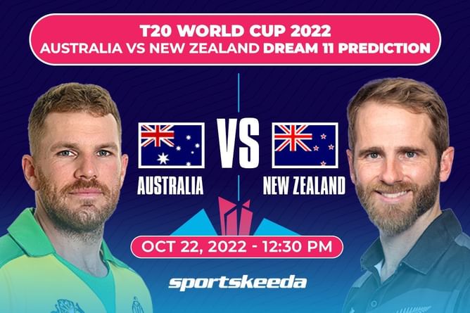 NZ vs AUS Dream11 Prediction: Fantasy Cricket Tips, Today's Playing 11, Player Stats, Pitch Report for ICC Men's T20 World Cup 2022, Match 13