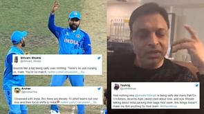 "Bichare ko dard hua hai rone do"- Fans troll Shoaib Akhtar for distasteful comments on India after Pakistan's defeat to Zimbabwe in T20 World Cup 2022
