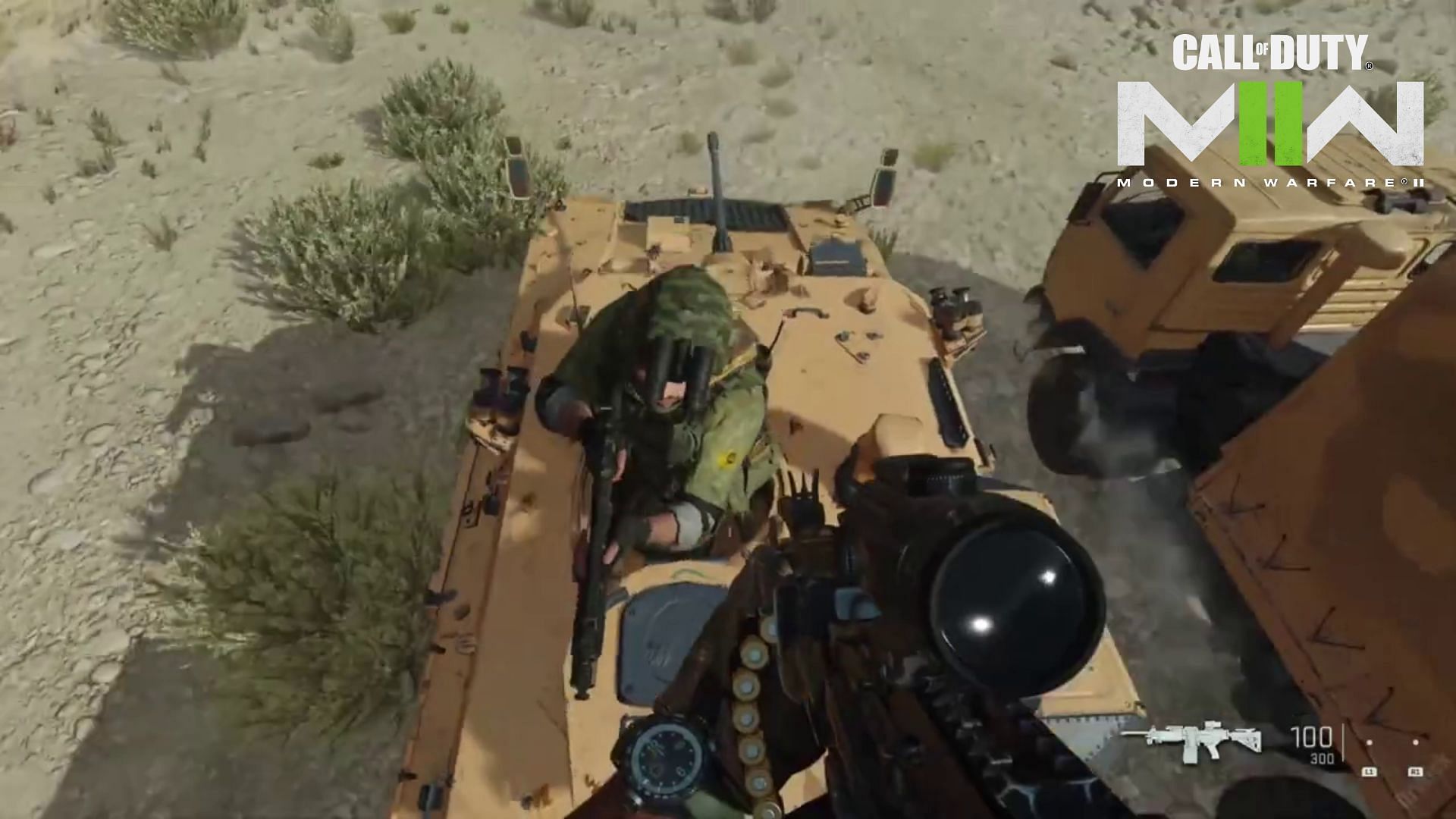 Board the APC shooting at you (Image via Activision)