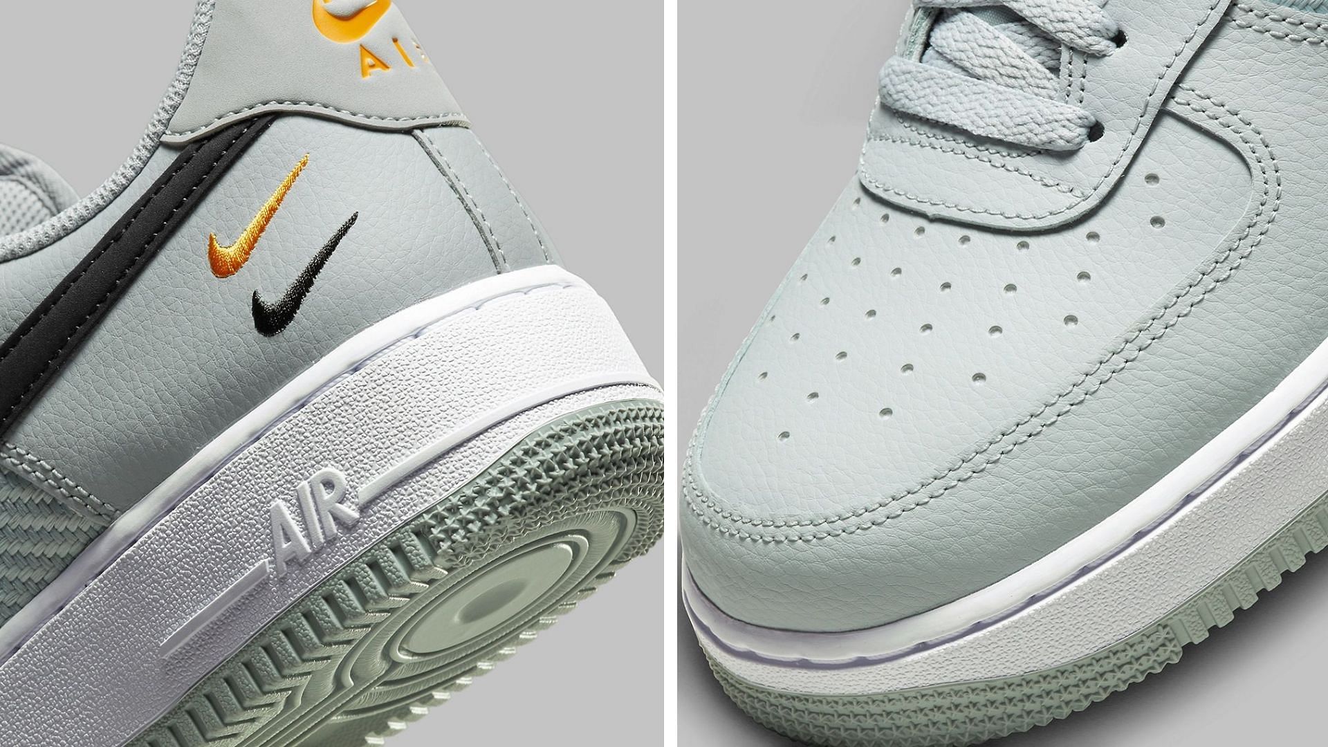 Take a closer at the heels and toe caps of the upcoming shoe (Image via Nike)
