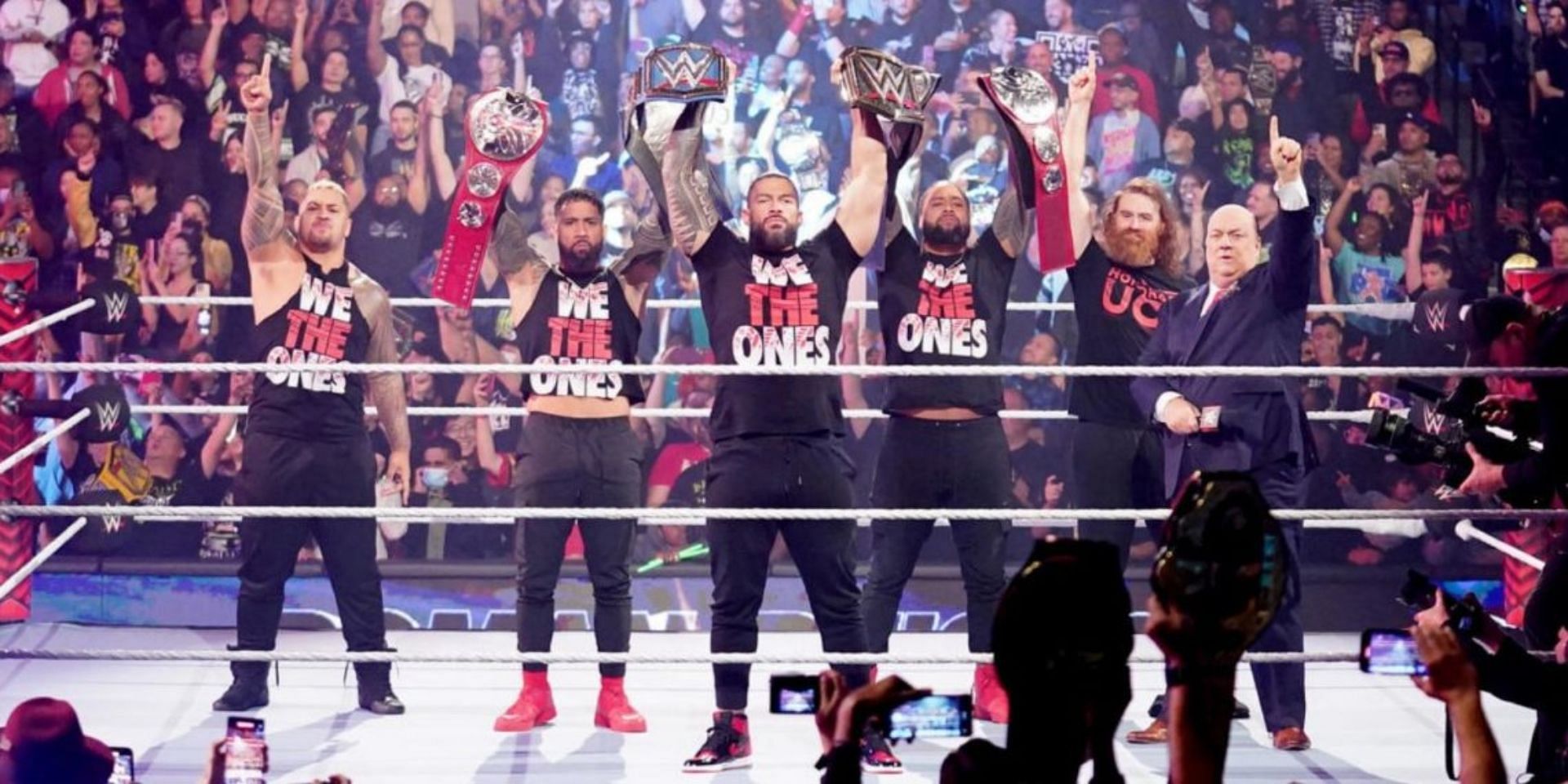 The Bloodline is one of the most dominant factions in WWE history