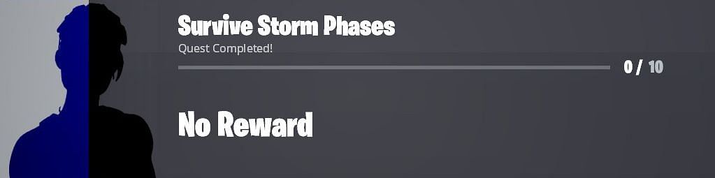 Survive Storm Phases to earn 20,000 XP (Image via Twitter/iFireMonkey)