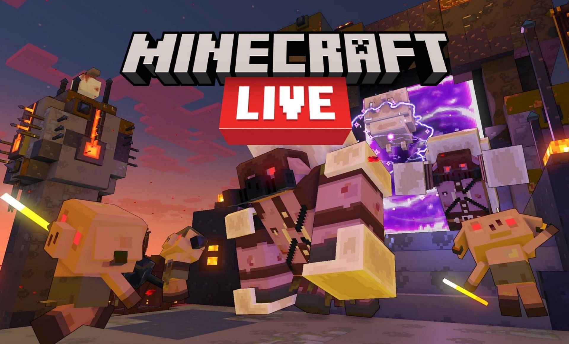 The livestream from last week (Image via Mojang)