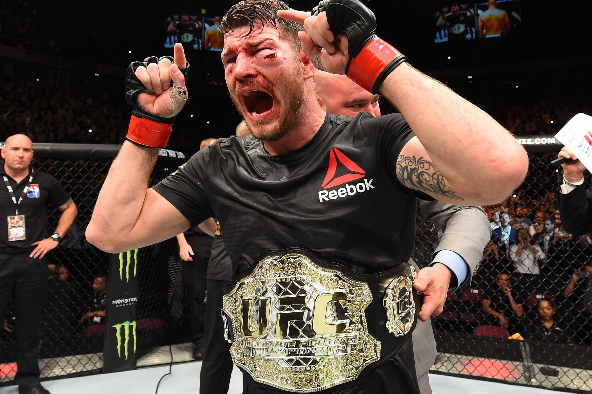 Michael Bisping produced a stirring comeback to beat old rival Dan Henderson and avenge a prior loss