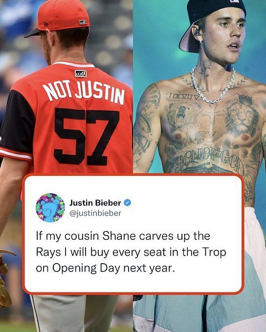 MLB Star Shane Bieber Gets Called 'Justin' on His Own Baseball Card!