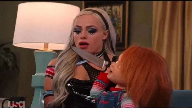 [WATCH] Liv Morgan 'stabbed' and 'killed' by Chucky