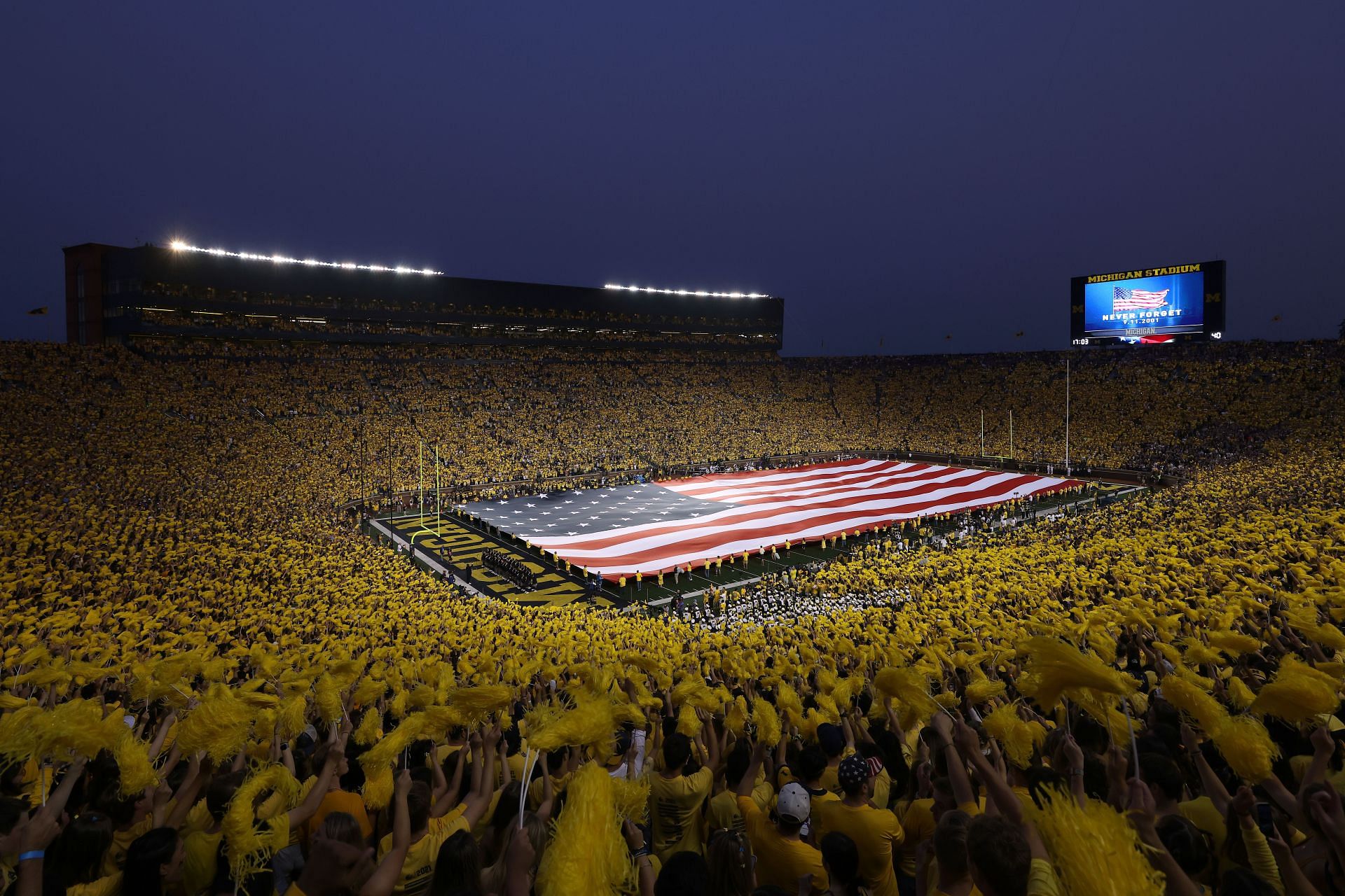 Why are College Football Stadiums usually bigger than NFL Stadiums?