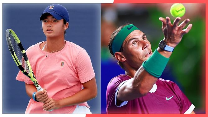 Rafael Nadal is intense as a coach, according to US Open girls' champion Alex Eala