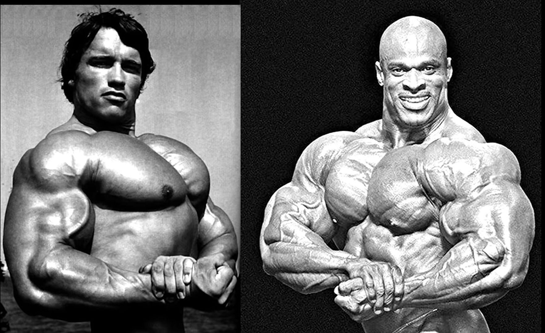 Arnold Schwarzenegger and Ronnie Coleman (Image via YouTube/Valuetainment)