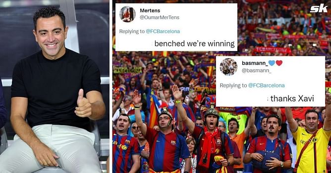 “Life is good”, “We’re winning” – Barcelona fans delighted with Xavi for benching midfielder against Villarreal