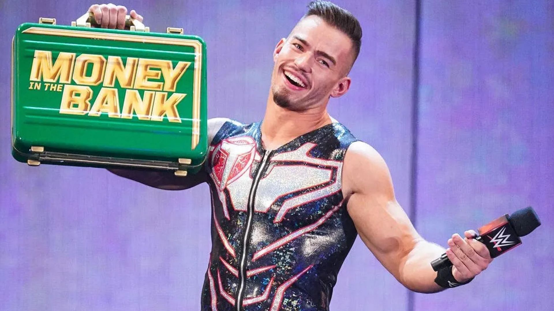 WWE Money in the Bank winner Austin Theory