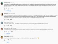 Fans reaction (image via The Pat McAfee Show/YouTube)