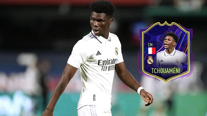 Aurelien Tchouameni in FIFA 23: Has his OTW (Ones To Watch) card received an upgrade?