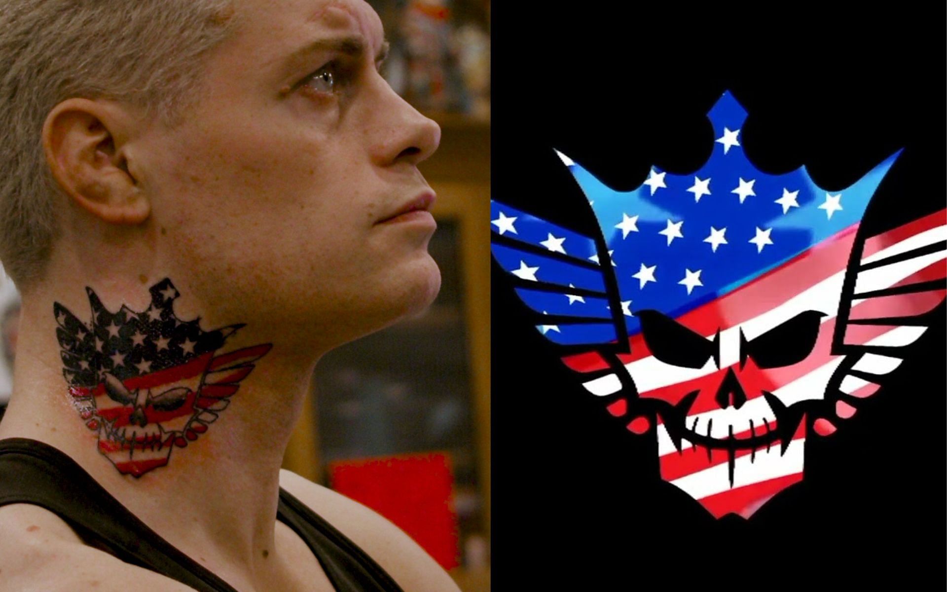 What does WWE Superstar Cody Rhodes neck tattoo signify