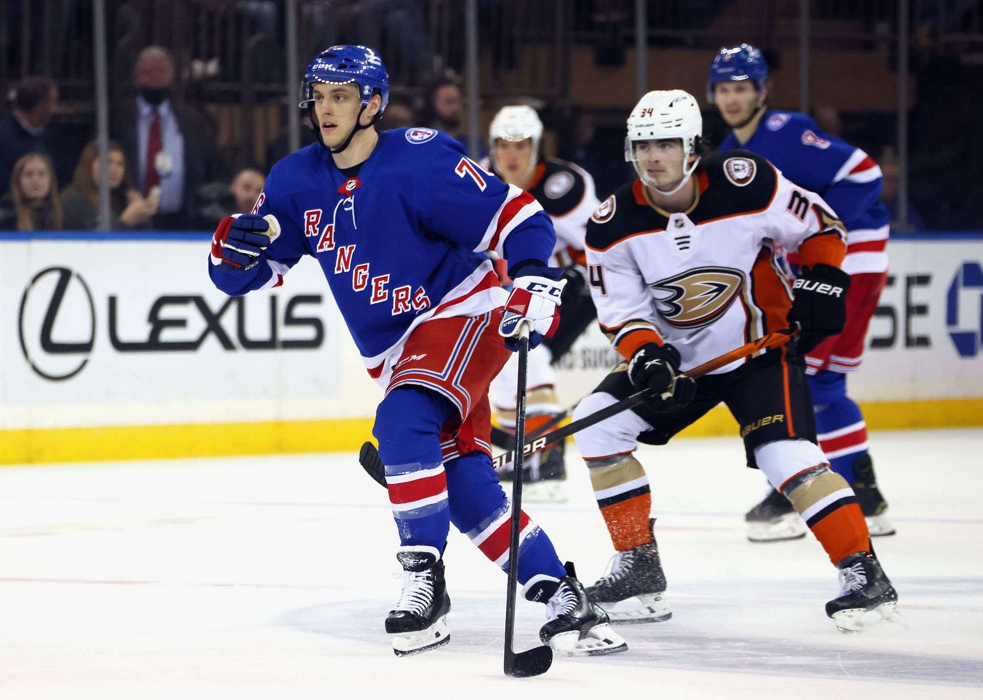 Anaheim Ducks v New York Rangers