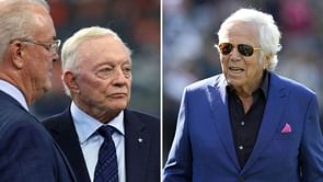 “Don’t f–k with me” – Jerry Jones gets in Robert Kraft’s face with Cowboys owner making his stance on Roger Goodell clear in explosive NFL owners meet